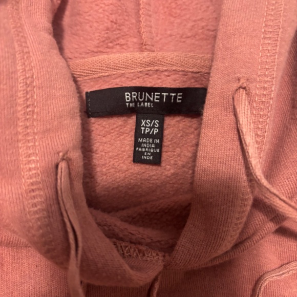 Brunette the label hoodie in xs/sm excellent condition - Picture 3 of 3